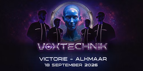 80s synth-pop LIVE by VoxTechnik – The Future Of The Past — Muziek in Alkmaar
