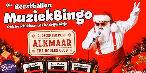 De Kerstballen Muziekbingo – Alkmaar — Muziek in Alkmaar