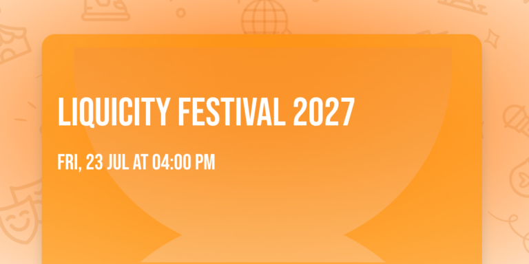 Liquicity Festival 2027 🔥 — Muziek in Alkmaar