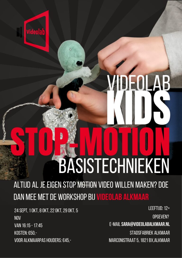 Cursus Stop-Motion Basistechnieken bij Videolab Alkmaar — lezing in Alkmaar