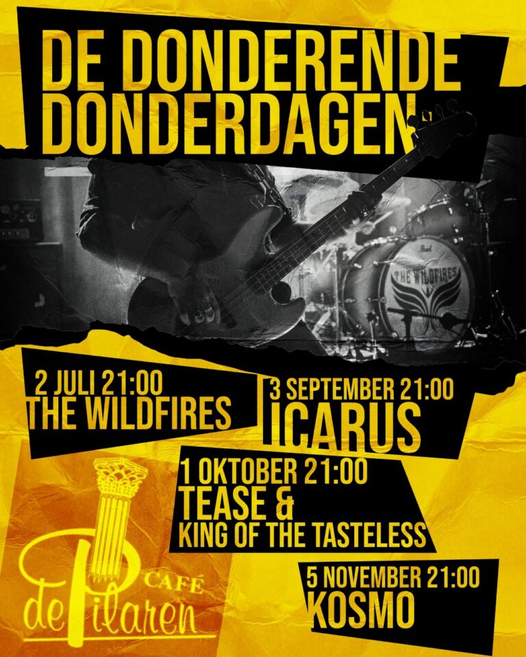 Tease & King Of The Tasteless — Muziek in Alkmaar